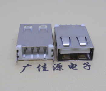 惠城USB AF立式 直插 加长款17.5MM 大电流3A插座
