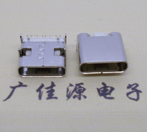 惠城卧式板上型Type-C16P母座H=8.3连接器
