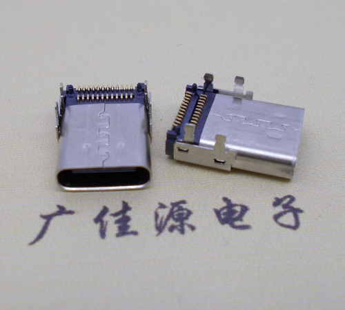 惠城板上型Type-C24P母座双排SMT贴片连接器
