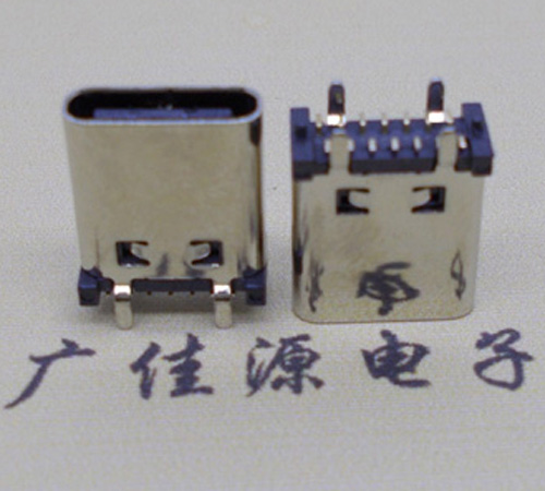 惠城立式贴板type-c14p母座长10.0mm