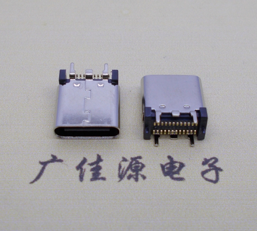 惠城立式type c24p母座立贴高8.8-9.3-10.0-10.5mm