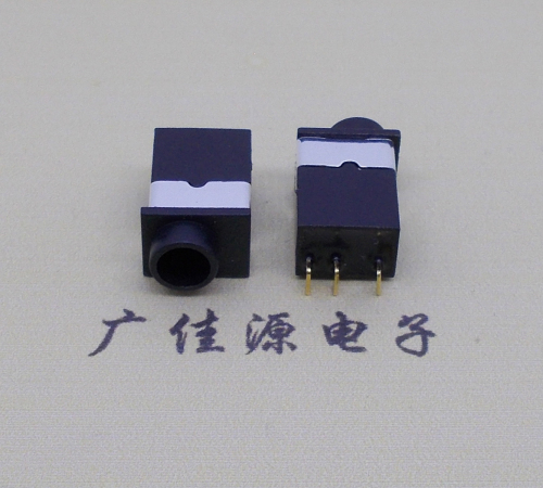 惠城PJ-2030防水耳机插座 铜材质铜针2.5/3.5音频插口
