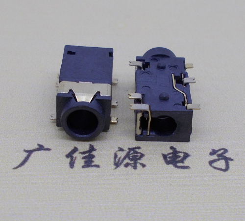 惠城PJ-342耳机2.5/3.5音频插座六脚贴片双柱